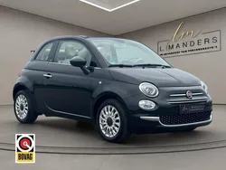 Zwart Gebruikt 2018 Fiat 500C Lounge Cabriolet | € 11.995 (Eerlijke prijs)