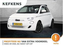 Wit Gebruikt 2023 Fiat 500e La Prima Cabriolet | € 25.420 (Eerlijke prijs)