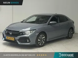 Grijs, metallic lak Gebruikt 2019 Honda Civic Elegance Hatchback | € 19.245 (Eerlijke prijs)
