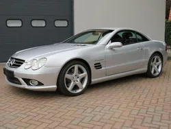 Zilver Gebruikt 2007 Mercedes SL500 AMG Cabriolet | € 41.450