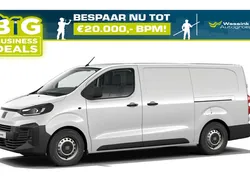 Gelato wit Nieuw 2024 Fiat Scudo Comfort MPV | € 31.199