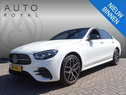 Wit Gebruikt 2023 Mercedes E300 AMG line Sedan | € 52.995 (Super prijs)