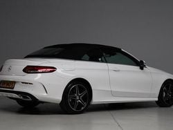 Wit (metallic) Gebruikt 2016 Mercedes C180 AMG Cabriolet | € 26.945 (Eerlijke prijs)