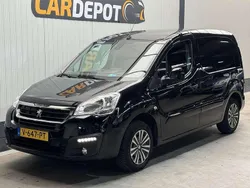 Zwart Gebruikt 2018 Peugeot Partner Premium MPV | € 9.999 (Eerlijke prijs)