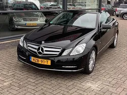 Zwart Gebruikt 2012 Mercedes E300 Avantgarde Cabriolet | € 19.995 (Super prijs)