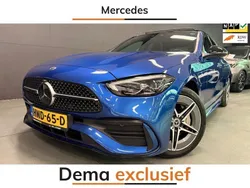 Blauw Gebruikt 2022 Mercedes C300 AMG line Sedan | € 44.950 (Eerlijke prijs)