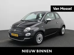 Zwart Gebruikt 2021 Fiat 500 Lounge Hatchback | € 13.500 (Eerlijke prijs)