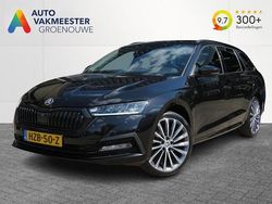 Zwart Gebruikt 2022 Skoda Octavia SportLine Stationwagen | € 24.245 (Eerlijke prijs)