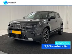 Zwart Nieuw 2025 Jeep Avenger Summit SUV | € 38.190 (Eerlijke prijs)