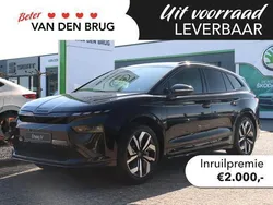 Zwart, metallic lak Nieuw 2025 Skoda Enyaq iV SportLine SUV | € 53.369 (Goede deal)