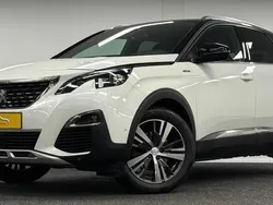 Wit Gebruikt 2018 Peugeot 3008 GT-line SUV | € 19.995 (Goede deal)