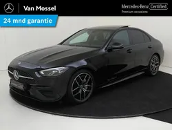 Zwart Gebruikt 2025 Mercedes C180 AMG line Sedan | € 55.945 (Duur)