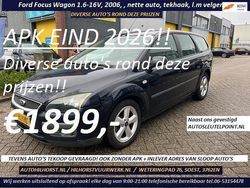 Blauw Gebruikt 2006 Ford Focus Futura Stationwagen | € 1.899 (Eerlijke prijs)
