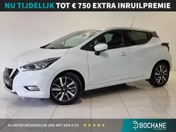 Wit Gebruikt 2020 Nissan Micra Tekna Hatchback | € 14.395 (Iets duurder)