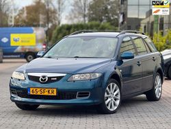 Blauw (metallic) Gebruikt 2005 Mazda 6 Active Stationwagen | € 4.750
