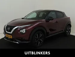 Rood, metallic lak Gebruikt 2024 Nissan Juke SUV | € 24.940 (Eerlijke prijs)