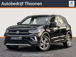Zwart, metallic lak Gebruikt 2024 VW T-Cross R-line SUV | € 36.900 (Duur)