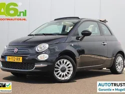 Zwart, metallic lak Gebruikt 2020 Fiat 500C Lounge Cabriolet | € 12.900 (Eerlijke prijs)