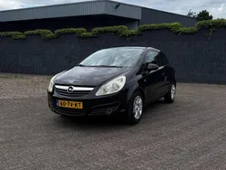 Zwart Gebruikt 2007 Opel Corsa Enjoy MPV | € 1.500 (Goede deal)