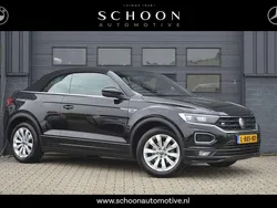 Zwart Gebruikt 2021 VW T-Roc Cabriolet R-line Cabriolet | € 28.950 (Super prijs)