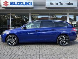 Blauw Gebruikt 2020 Peugeot 308 SW Premium Stationwagen | € 14.450