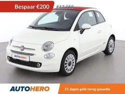 Wit Gebruikt 2020 Fiat 500C Lounge Cabriolet | € 13.949 (Eerlijke prijs)