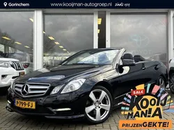 Zwart Gebruikt 2013 Mercedes E250 Elegance Cabriolet | € 17.400