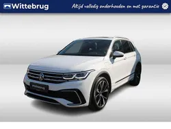 Wit Gebruikt 2021 VW Tiguan R-line SUV | € 33.950 (Eerlijke prijs)