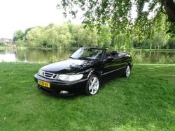 Zwart Gebruikt 2001 Saab 9-3 Cabriolet Aero Cabriolet | € 9.250