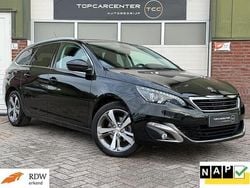 Zwart Gebruikt 2017 Peugeot 308 Allure Stationwagen | € 6.199 (Super prijs)