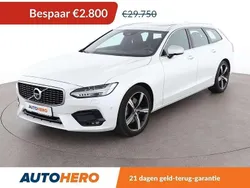 Wit Gebruikt 2017 Volvo V90 R-Design Stationwagen | € 26.449 (Goede deal)
