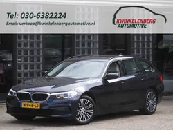 Blauw, metallic lak Gebruikt 2020 BMW 520 Executive Stationwagen | € 28.950 (Super prijs)