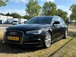 Zwart Gebruikt 2016 Audi A6 Premium Stationwagen | € 19.900