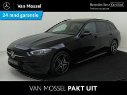 Zwart Gebruikt 2024 Mercedes C300 AMG line Stationwagen | € 46.945 (Goede deal)