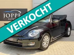 Zwart Gebruikt 2015 VW Beetle Design Cabriolet | € 19.950