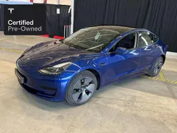 Blauw, metallic lak Gebruikt 2023 Tesla Model 3 Sedan | € 32.900 (Eerlijke prijs)