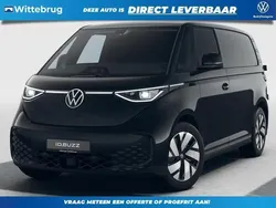Zwart Nieuw 2024 VW ID. Buzz Edition Van | € 52.850