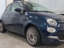 Blauw, metallic lak Gebruikt 2018 Fiat 500 Lounge Hatchback | € 9.750 (Eerlijke prijs)