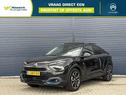 Zwart Gebruikt 2021 Citroën e-C4 Shine Hatchback | € 17.435 (Eerlijke prijs)