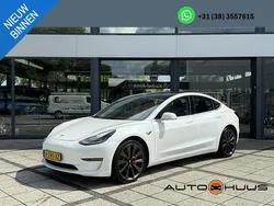 Wit Gebruikt 2020 Tesla Model 3 Performance Sedan | € 23.850 (Eerlijke prijs)