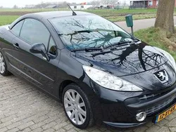 Zwart Gebruikt 2007 Peugeot 207 CC Cabriolet | € 1.850 (Super prijs)