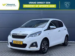 Wit Gebruikt 2020 Peugeot 108 Allure Hatchback | € 10.840 (Eerlijke prijs)