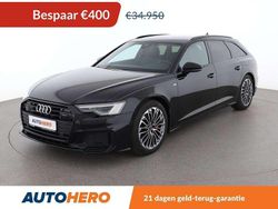 Zwart Gebruikt 2021 Audi A6 Sport Stationwagen | € 34.049 (Super prijs)