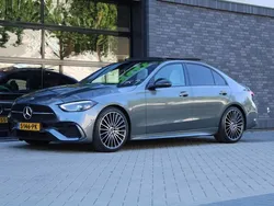 Grijs Gebruikt 2022 Mercedes C180 AMG line Sedan | € 46.450 (Iets duurder)