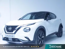 Twotone (pearl white/black) Gebruikt 2024 Nissan Juke Pack SUV | € 27.195 (Duur)