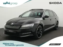 Zwart Gebruikt 2022 Skoda Superb Business Line Stationwagen | € 33.900 (Duur)