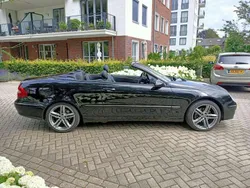 Zwart, metallic lak Gebruikt 2008 Mercedes CLK280 Elegance Cabriolet | € 11.750