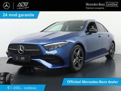 Blauw Gebruikt 2024 Mercedes A180 AMG line Sedan | € 34.895 (Eerlijke prijs)