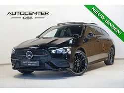 Zwart Gebruikt 2021 Mercedes CLA250 AMG line Sedan | € 31.895 (Eerlijke prijs)
