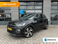 Zwart Gebruikt 2021 VW T-Cross R-line SUV | € 22.450 (Iets duurder)